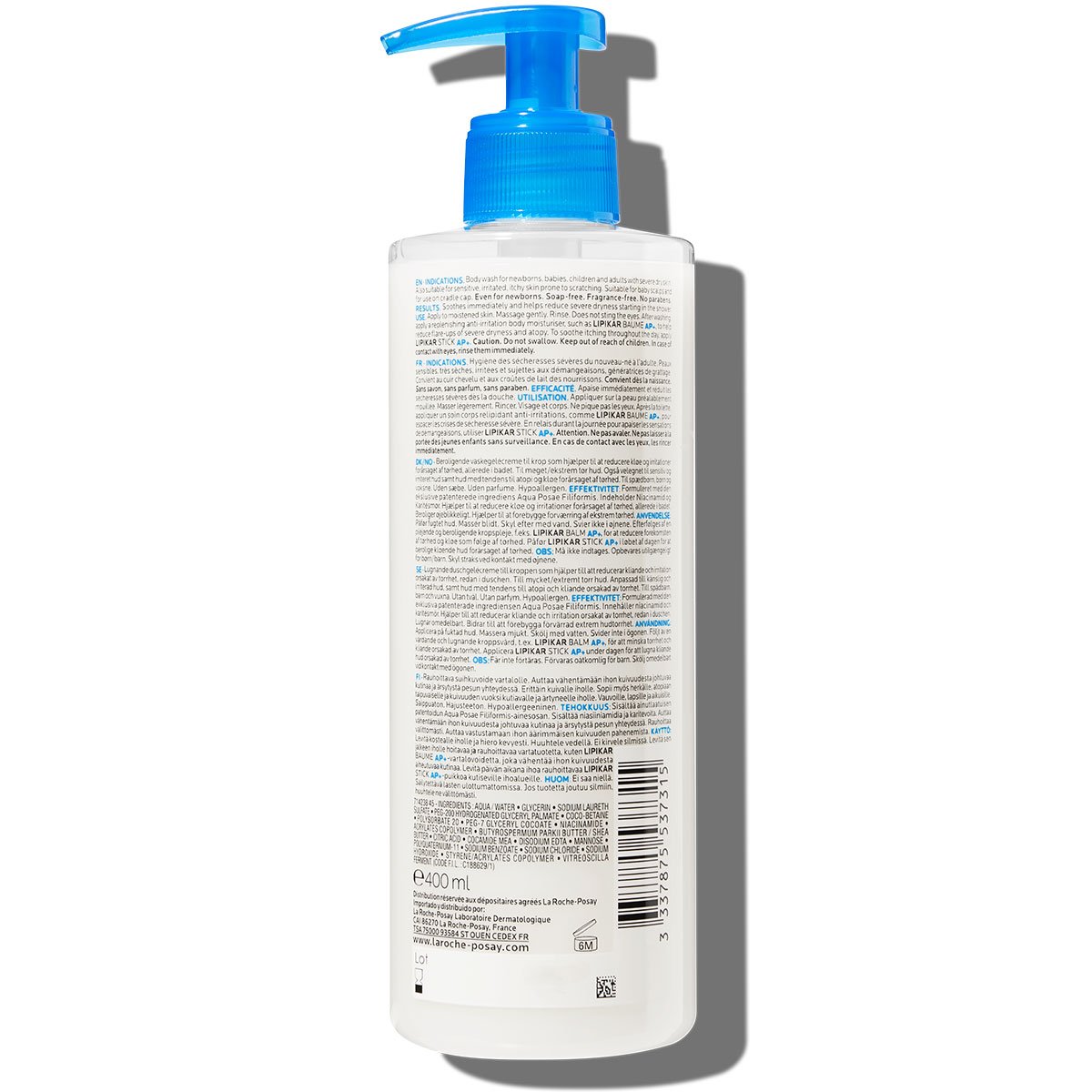 La Roche Posay ProductPage Eczema Lipikar Syndet AP 400ml 333787553731